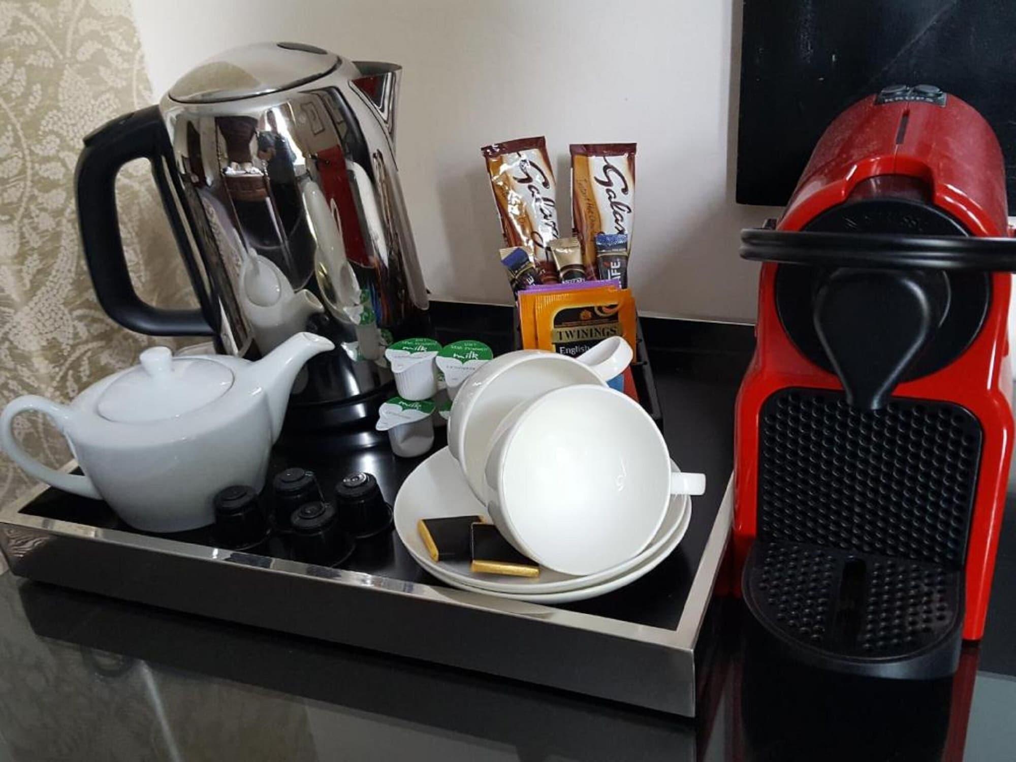 Dorian House Boutique B&B - Free Parking! Bath Exterior photo A Nespresso coffee machine in a hotel room